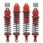 RCAWD TRAXXAS SLASH Red RCAWD Aluminum Shocks Absorber oil-filled type for 1/10 Slash 4x4