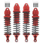 RCAWD TRAXXAS SLASH Red RCAWD Slash 4x4 Aluminum Shocks Absorber oil-filled type