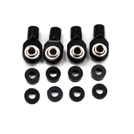 RCAWD TRAXXAS SLASH Rod Ends / Black RCAWD TRAXXAS Slash Aluminum Shock Caps Short Rod Ends