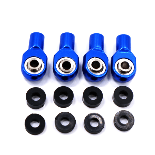 RCAWD TRAXXAS SLASH Rod Ends / Navy Blue RCAWD TRAXXAS Slash Aluminum Shock Caps Short Rod Ends