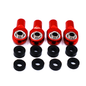 RCAWD TRAXXAS SLASH Rod Ends / Red RCAWD TRAXXAS Slash Aluminum Shock Caps Short Rod Ends