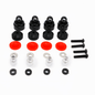 RCAWD TRAXXAS SLASH Shock caps / Black RCAWD TRAXXAS Slash Aluminum Shock Caps Short Rod Ends