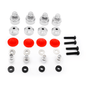 RCAWD TRAXXAS SLASH Shock caps / Silver RCAWD TRAXXAS Slash Aluminum Shock Caps Short Rod Ends