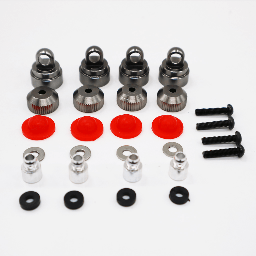 RCAWD TRAXXAS SLASH Shock caps / Titanium RCAWD TRAXXAS Slash Aluminum Shock Caps Short Rod Ends