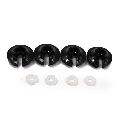 RCAWD TRAXXAS SLASH Spring retainers / Black RCAWD TRAXXAS Slash Aluminum Shock Caps Short Rod Ends