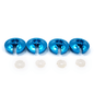 RCAWD TRAXXAS SLASH Spring retainers / Blue RCAWD TRAXXAS Slash Aluminum Shock Caps Short Rod Ends