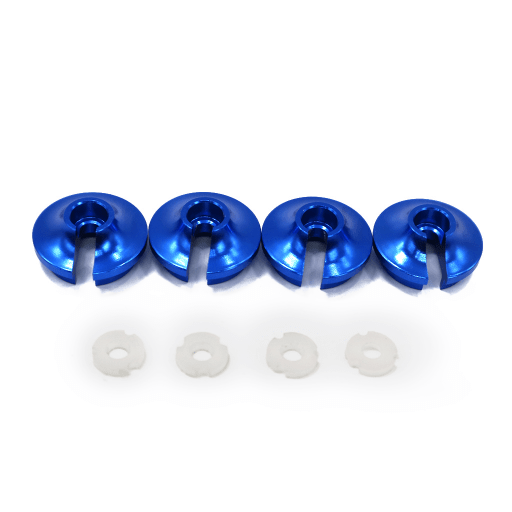 RCAWD TRAXXAS SLASH Spring retainers / Navy Blue RCAWD TRAXXAS Slash Aluminum Shock Caps Short Rod Ends