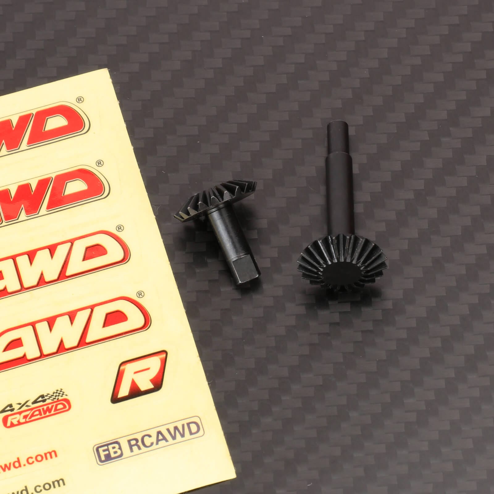 RCAWD TRAXXAS SLASH Straight Bevel Gears RCAWD Hardened Steel Center Differential Output Straight Bevel Gears for Traxxas 1/10 4WD Series Upgrade Parts