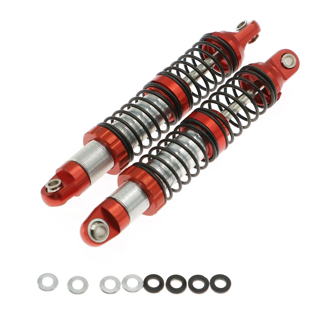 RCAWD TRAXXAS TRX-4 Red RCAWD Trx4 AL-7075 shock absorber damper oil filled type 2pcs