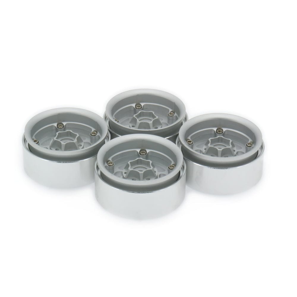 RCAWD TRAXXAS TRX-4 Silver RCAWD 1.9'' Beadlock wheels 72g/pc