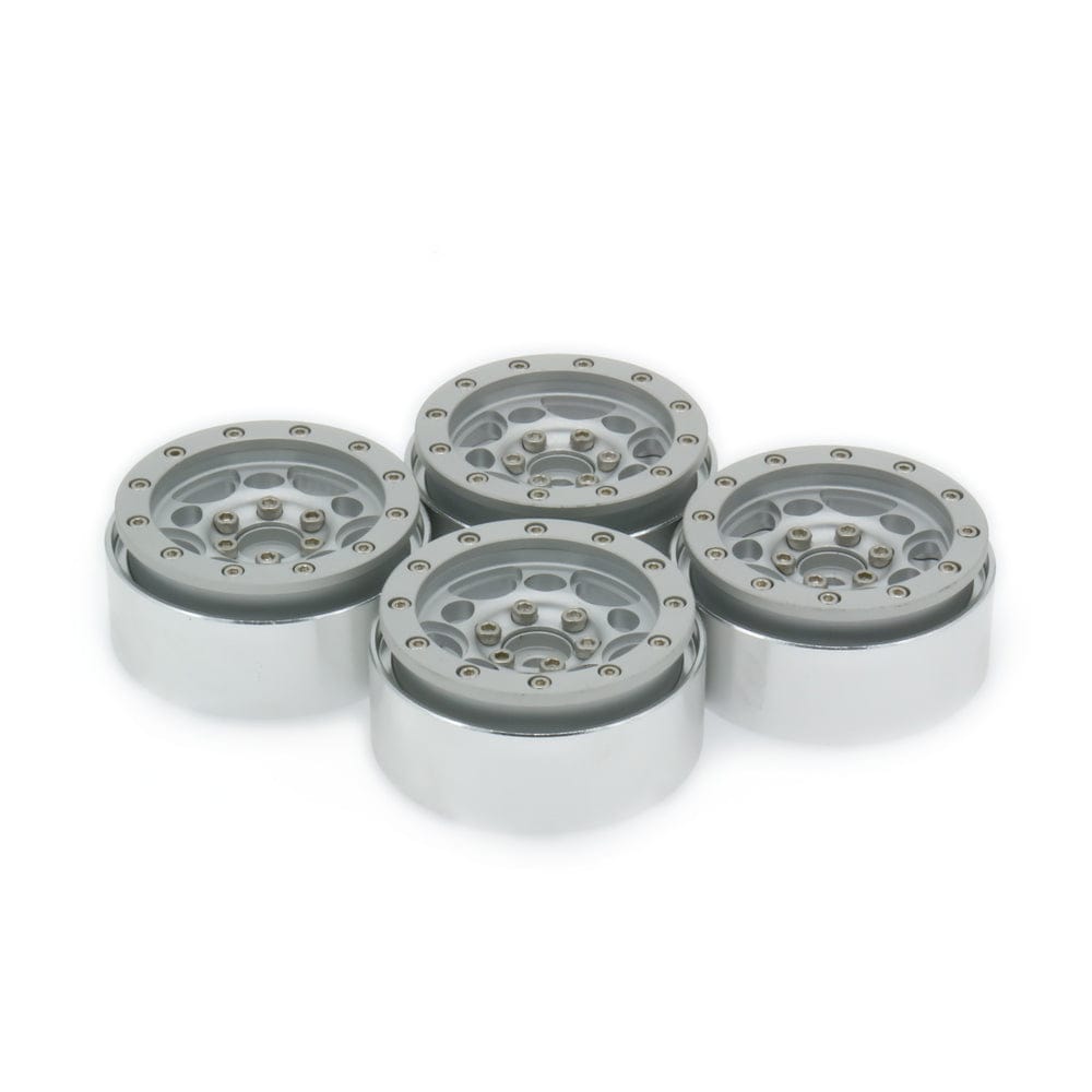 RCAWD TRAXXAS TRX-4 Silver RCAWD 1.9'' Beadlock wheels 72g/pc