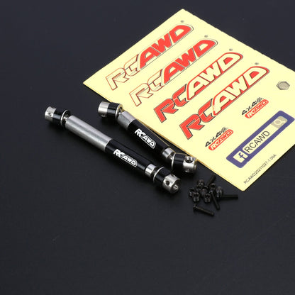 RCAWD TRAXXAS TRX4M Black RCAWD Trx4m Center Driveshaft Set