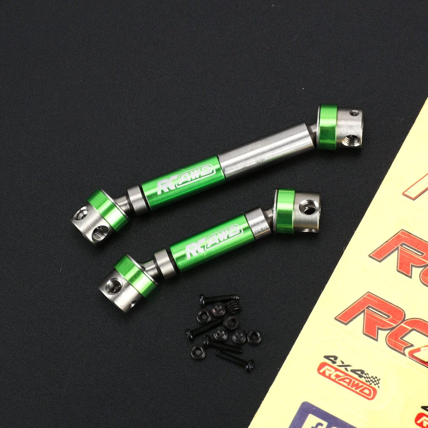 RCAWD TRAXXAS TRX4M Green RCAWD Trx4m Center Driveshaft Set