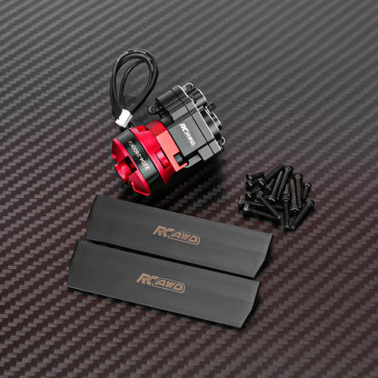 RCAWD TRAXXAS TRX4M Only 2800KV Brushless Motor RCAWD TRX4M 16.6:1 Brushless Motor Transmission GearBox Kit