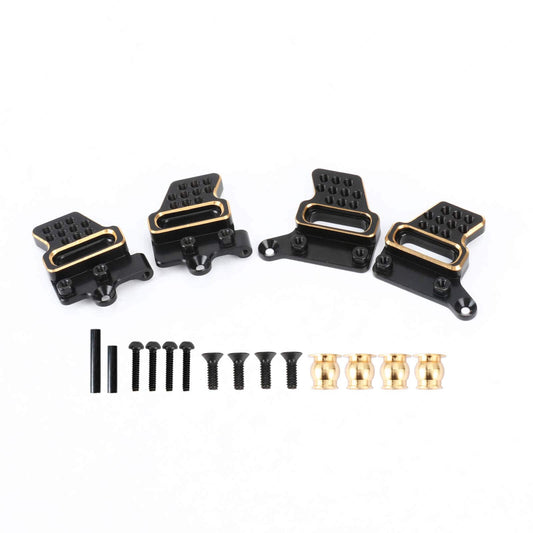 RCAWD TRAXXAS TRX4M RCAWD Brass Front Rear Shock Mounts