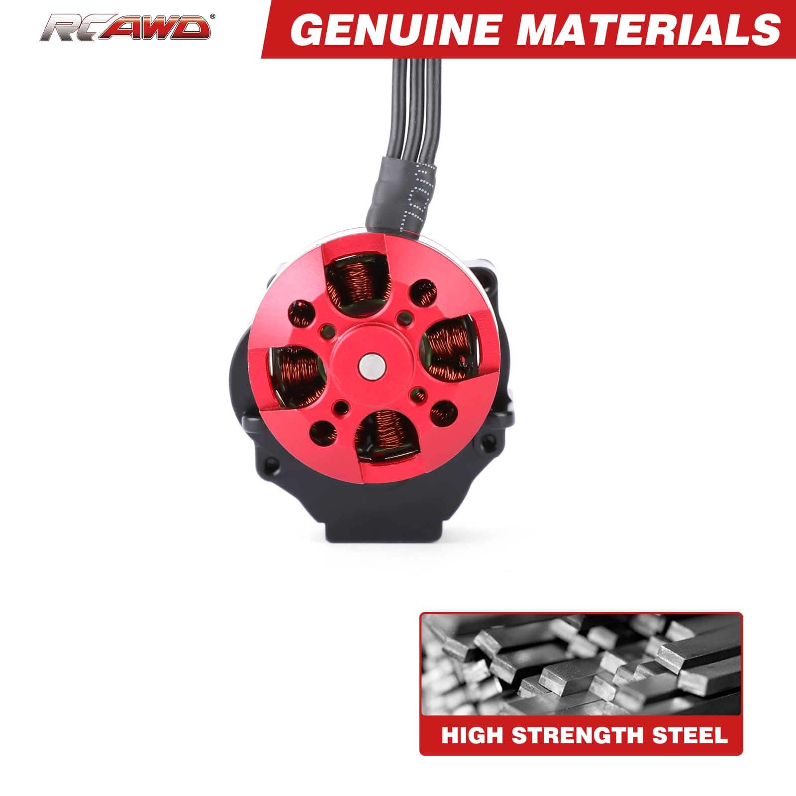 RCAWD TRAXXAS TRX4M RCAWD TRX4M 16.6:1 High Torque Brushless Motor Transmission GearBox Kit