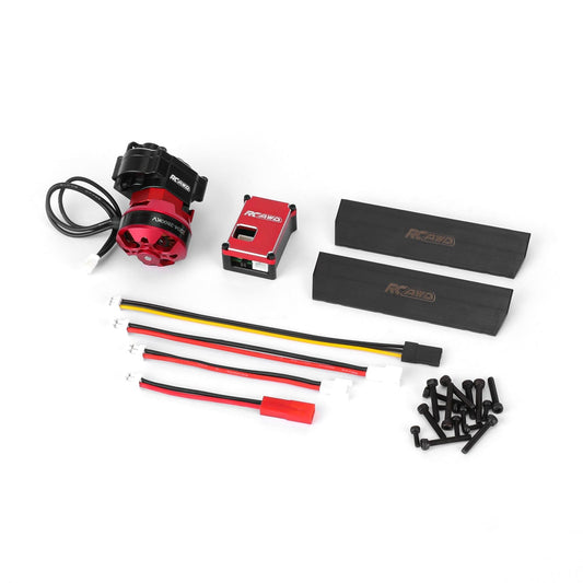 RCAWD TRAXXAS TRX4M RCAWD TRX4M 24.4:1 High Torque Brushless Motor Transmission GearBox Kit with Steel Gear
