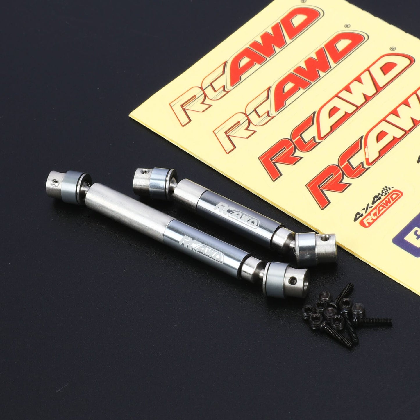 RCAWD TRAXXAS TRX4M Titanium RCAWD Trx4m Center Driveshaft Set