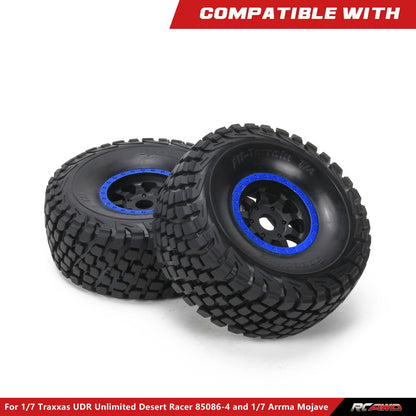 RCAWD TRAXXAS UDR 2 PCS RCAWD UDR Tires 136*56mm Pre-mounted