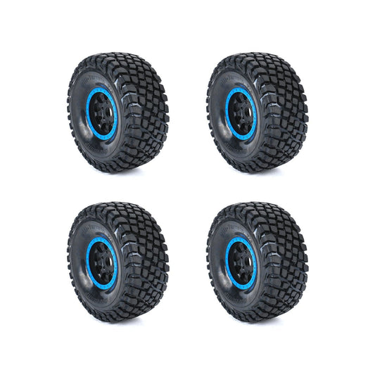 RCAWD TRAXXAS UDR 4 PCS RCAWD UDR Tires 136*56mm Pre-mounted