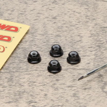 RCAWD TRAXXAS UDR Black RCAWD UDR M5*0.7 Steel Nuts