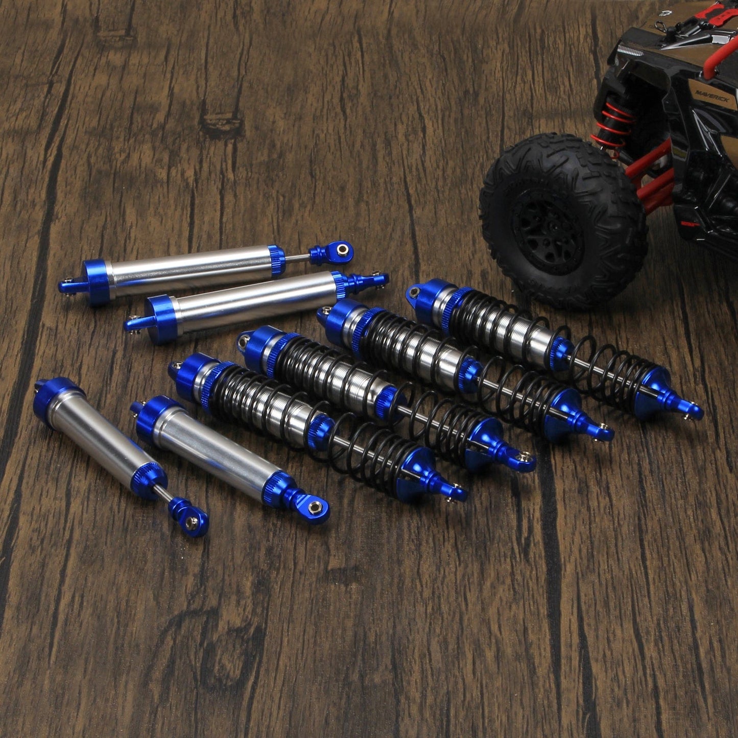 RCAWD TRAXXAS UDR Navy Blue / a set RCAWD UDR Shocks Absorber Set 8450