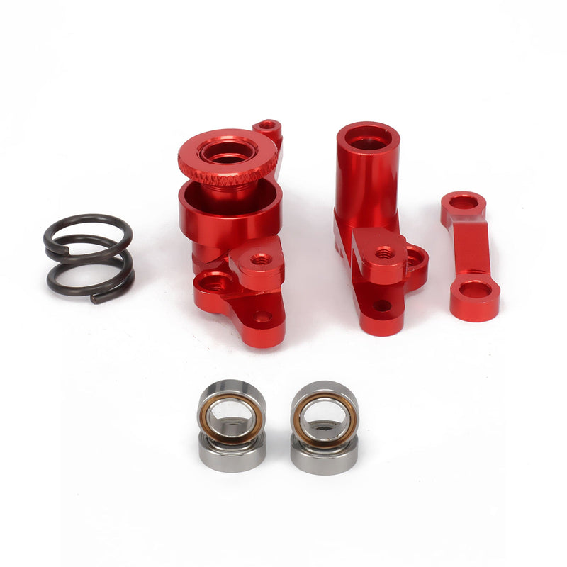 RCAWD Aluminum Steering Bellcranks and Servo Saver Set for Traxxas 1/10 Slash 4x4 Upgrade Parts - RCAWD