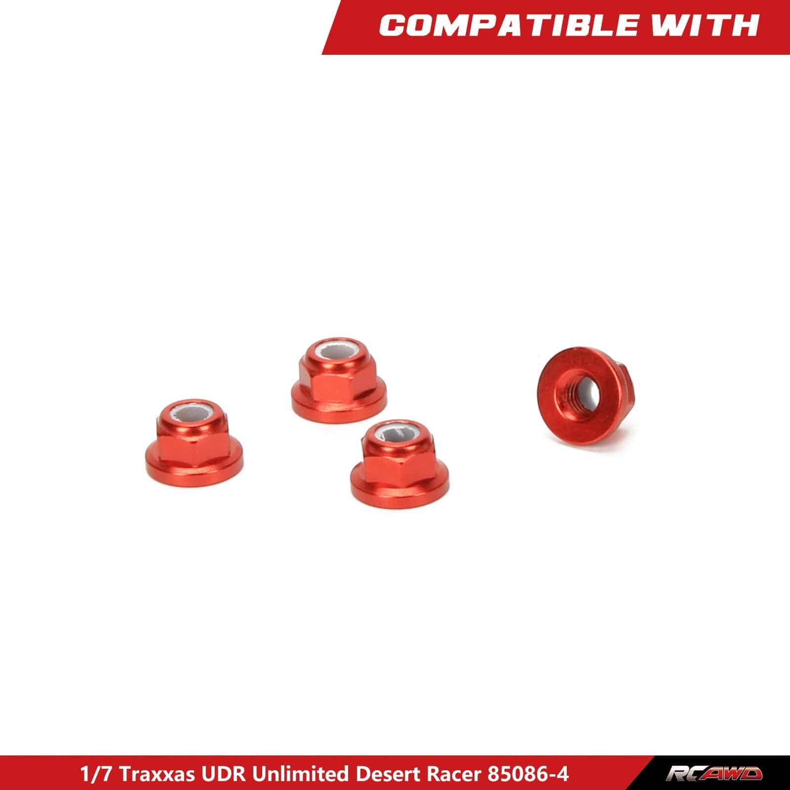 RCAWD TRAXXAS UDR RCAWD UDR M5*0.7 Steel Nuts