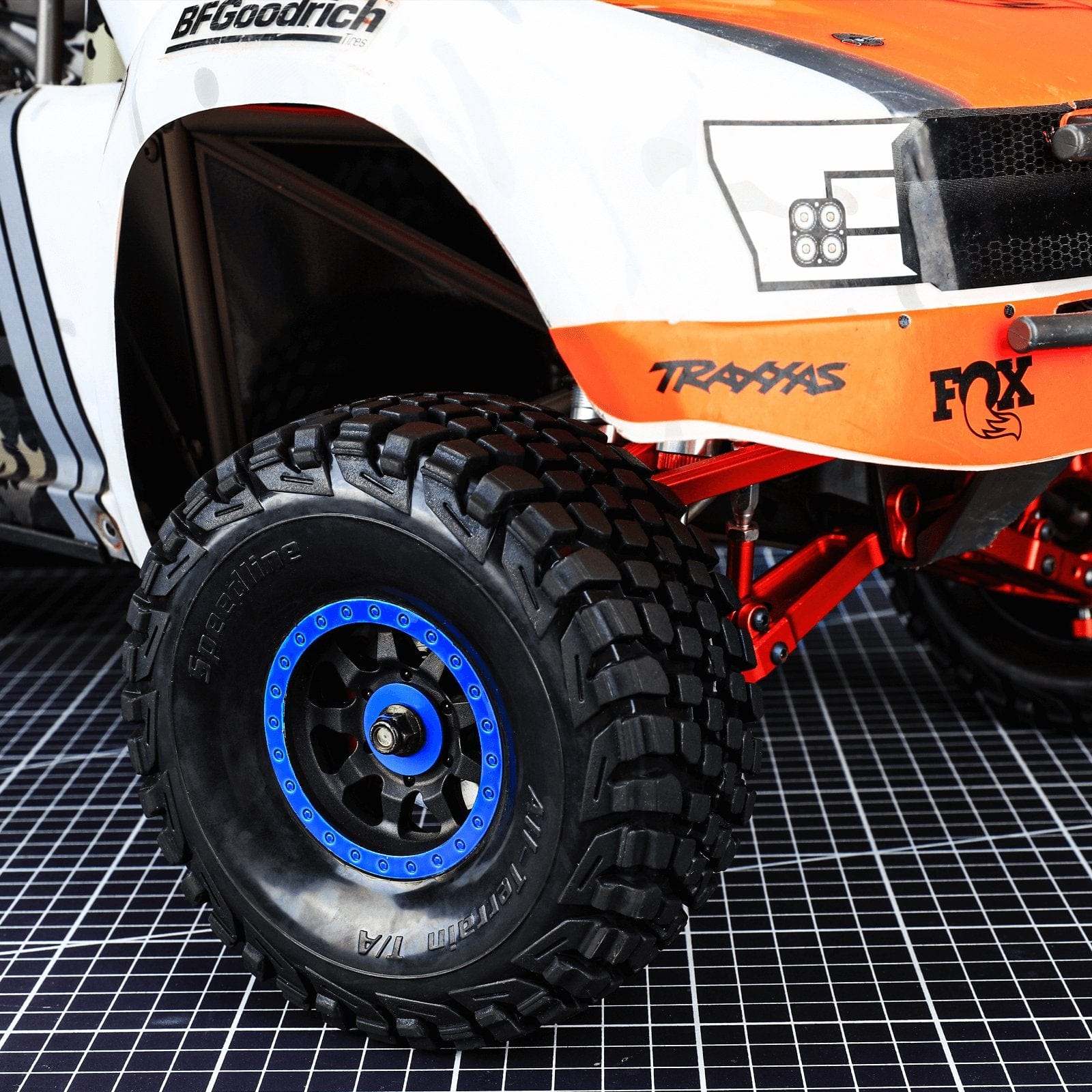 RCAWD UDR Tires 136*56mm Pre-mounted-Traxxas UDR upgrade parts