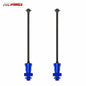 RCAWD TRAXXAS X-MAXX Blue RCAWD X-Maxx Steel DriveShaft Set With Stub Axle Hub Hex Nut