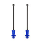 RCAWD TRAXXAS X-MAXX Blue RCAWD X-Maxx Steel DriveShaft Set With Stub Axle Hub Hex Nut