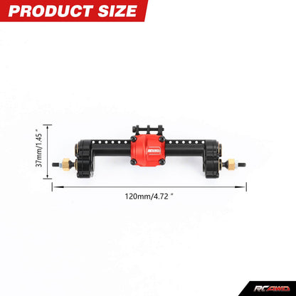 RCAWD Trx4m Differential Portal Axles Complete Set - RCAWD