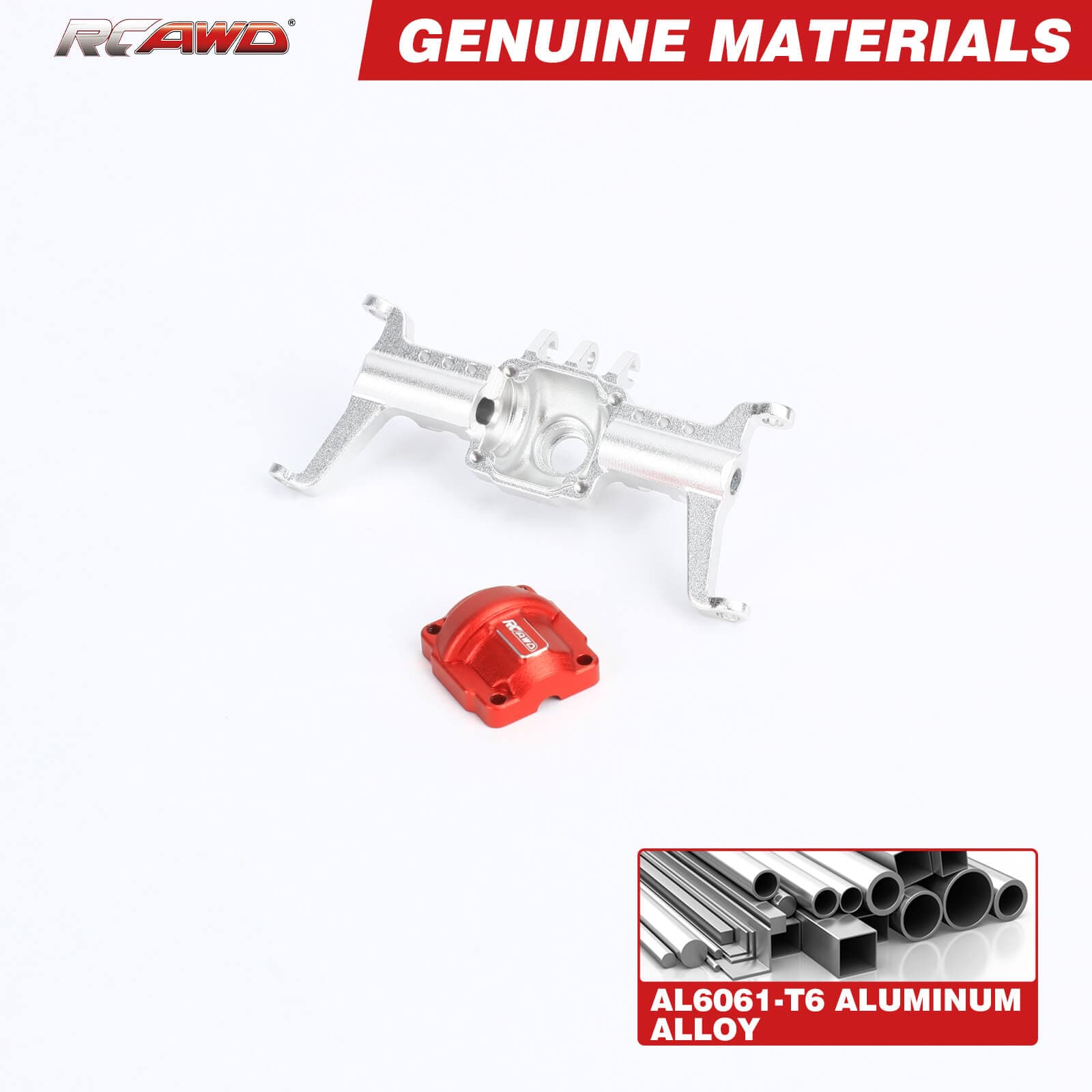 RCAWD Trx4m Differential Portal Axles Housing - RCAWD