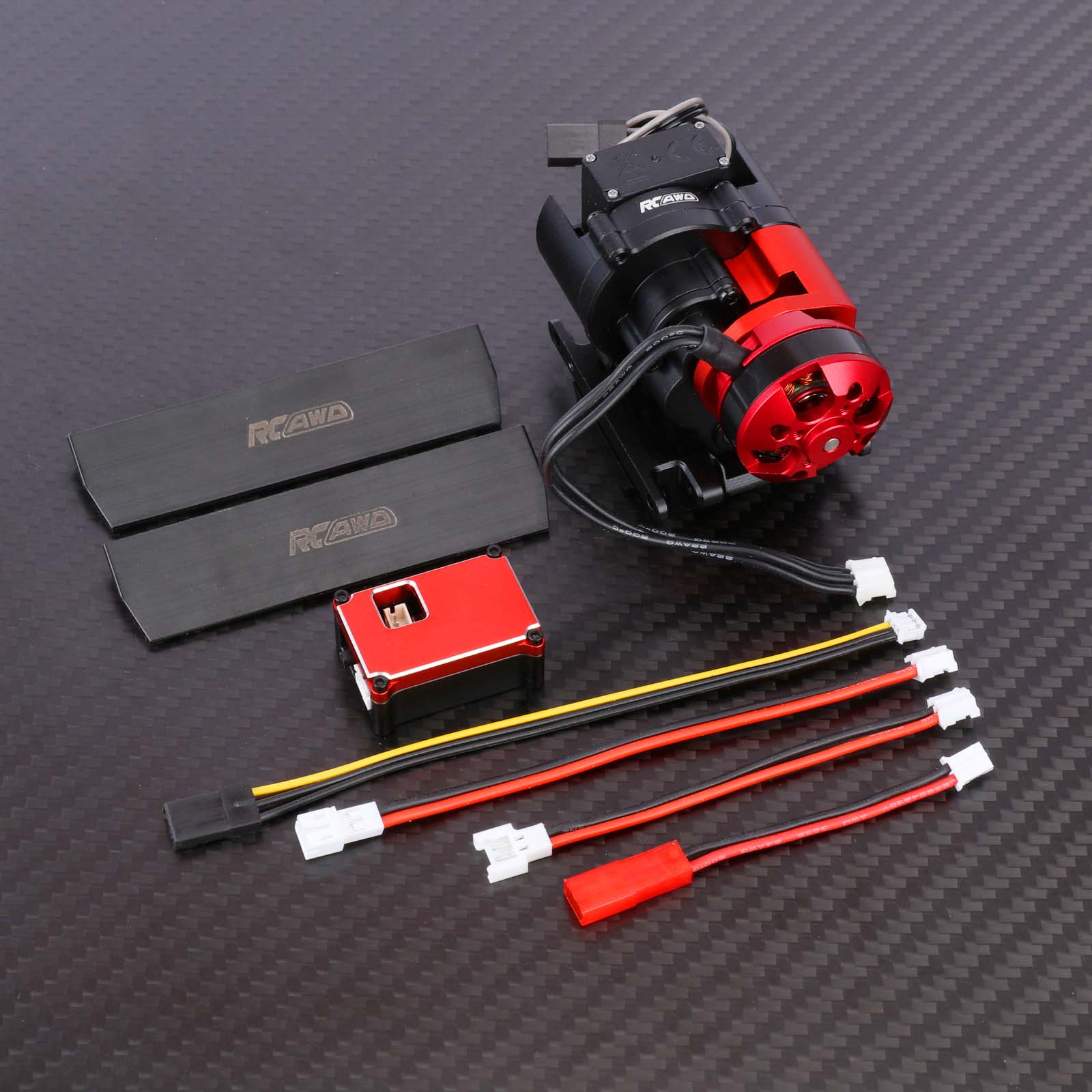 RCAWD TRXXAS TRX4M 3500KV Brushless Motor RCAWD TRX4M 2 Speed Brushless Motor Transmission GearBox Kit With Adapter Wire 30A ESC