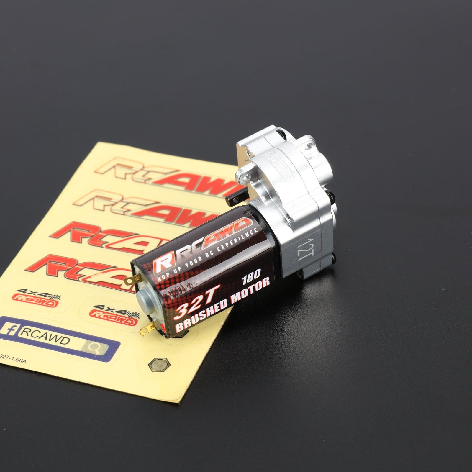 RCAWD Trx4m 180 Motor with Metal Transmission -1/18 Traxxas Trx4m