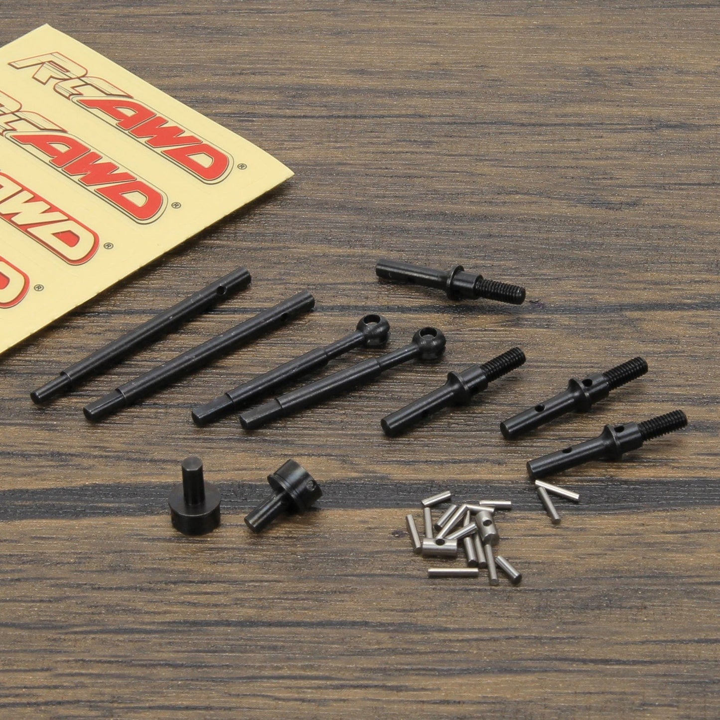 RCAWD TRXXAS TRX4M Front Rear CVD Drive Shaft Set Rcawd TRAXXAS Trx4m Front Rear CVD Drive Shaft Set with Wheel Axle