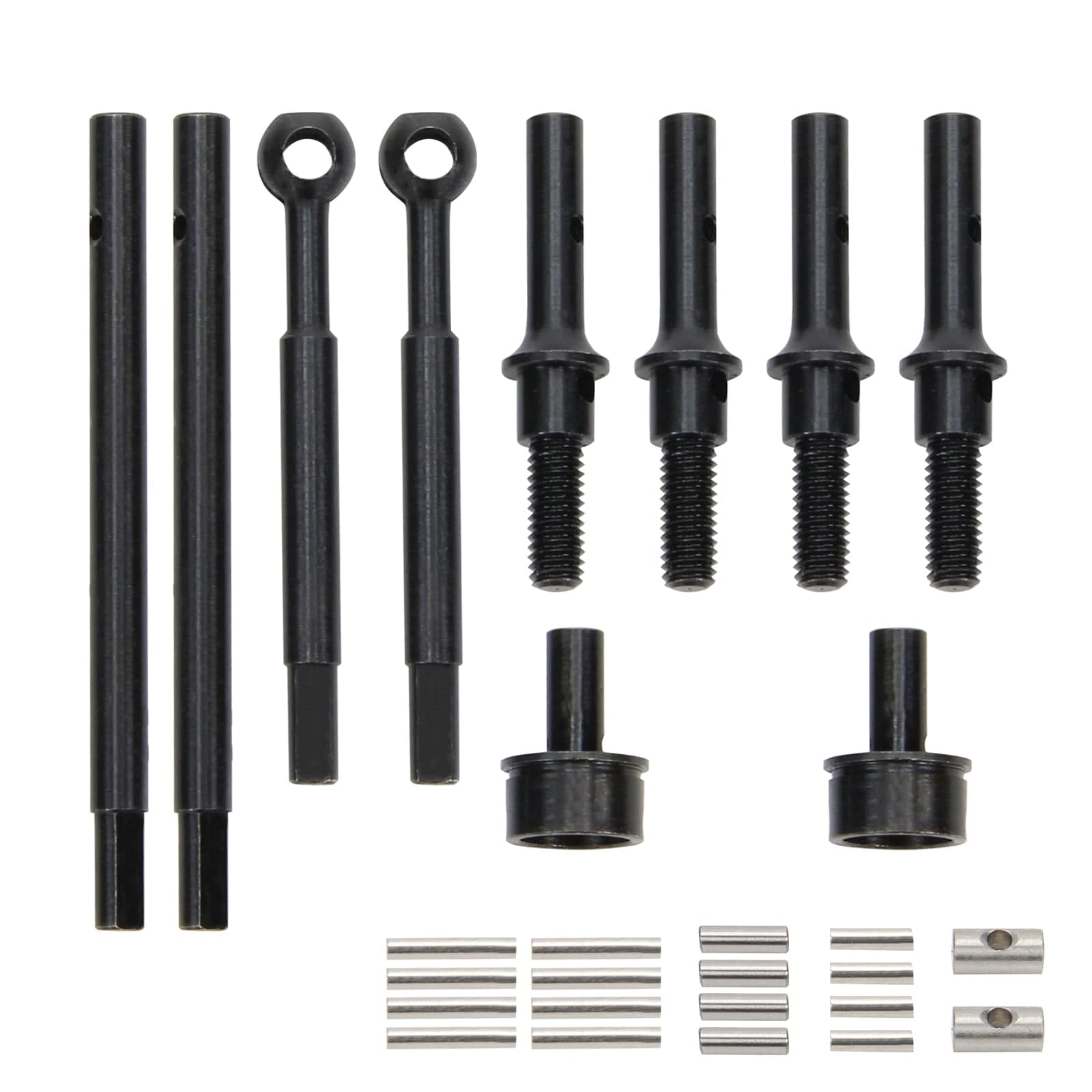 RCAWD TRXXAS TRX4M Rcawd TRAXXAS Trx4m Front Rear CVD Drive Shaft Set with Wheel Axle