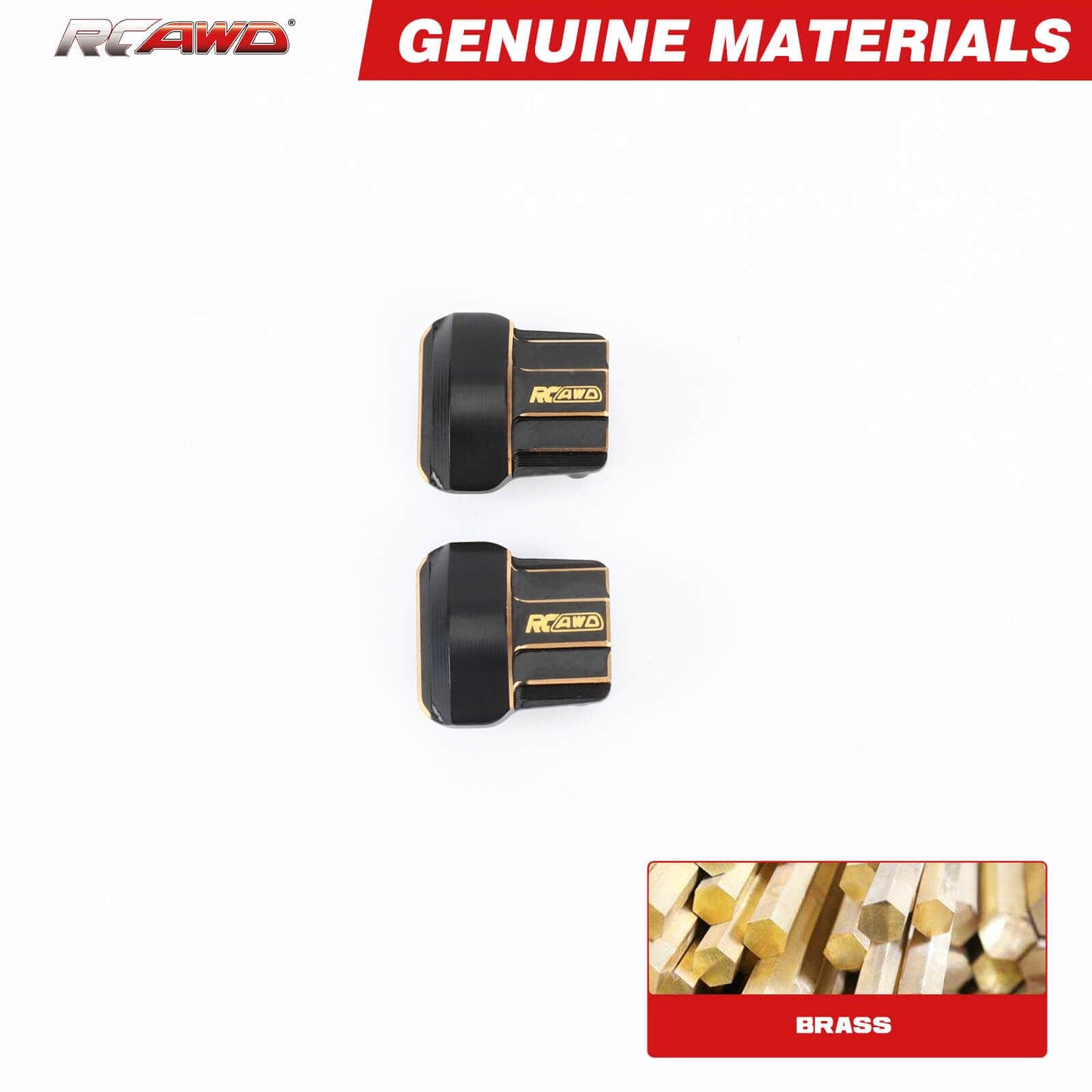 RCAWD TRXXAS TRX4M RCAWD Trx4m Brass Steering Links & Brass Diff Cover