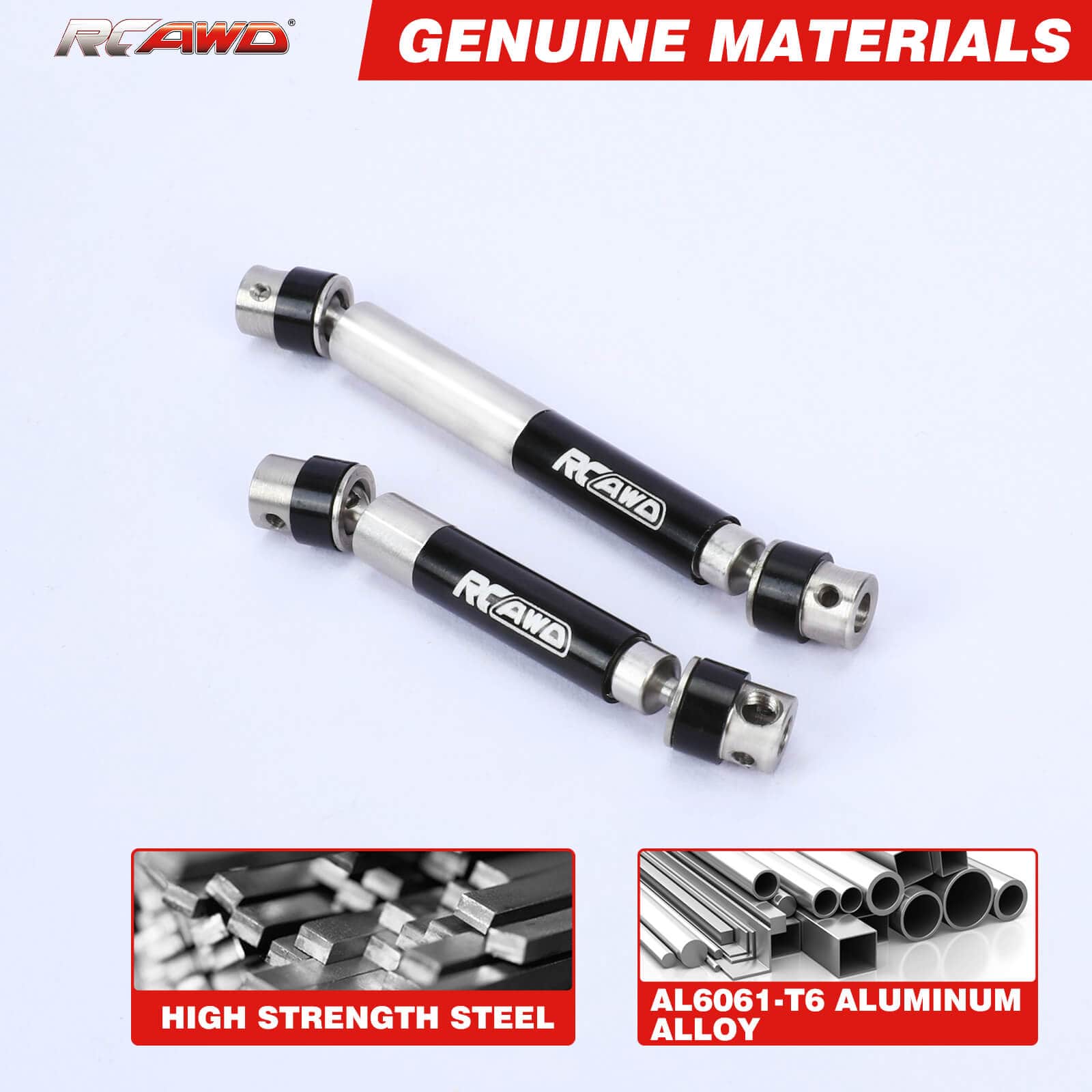 RCAWD Trx4m Center Driveshaft Set-1/18 Traxxas Trx4m upgrade