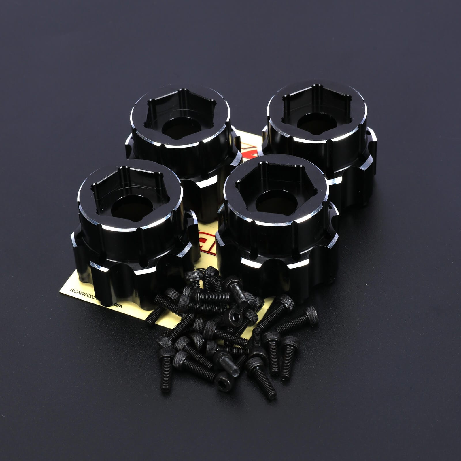 4PCS Adaptateur Alliage d'Aluminium 20mm pour Hex Drive 12mm, Pièces RC 4PCS Adaptateur Alliage d'Aluminium 20mm pour Hex Drive 12mm, Pièces RC