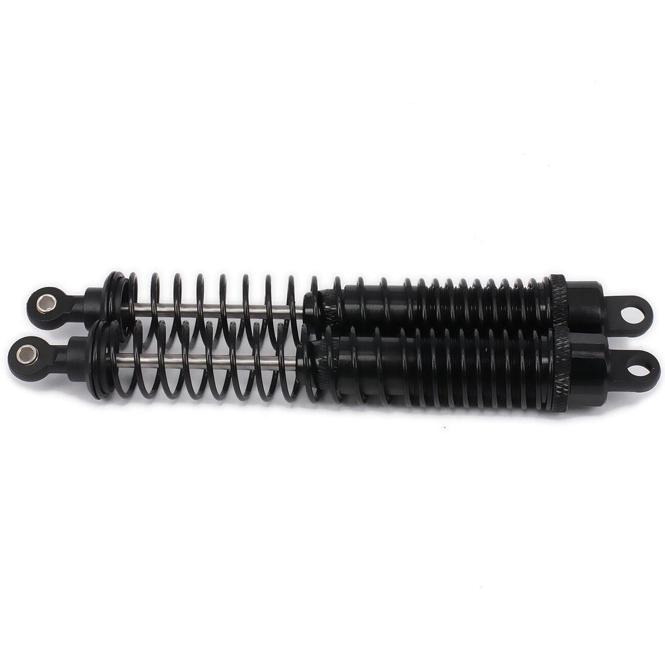 RCAWD UNIVERSAL RC UPGRADE PARTS Black RCAWD Adjustable 130mm RC Shock Absorber Damper for 1/10 RC truck 2PCS