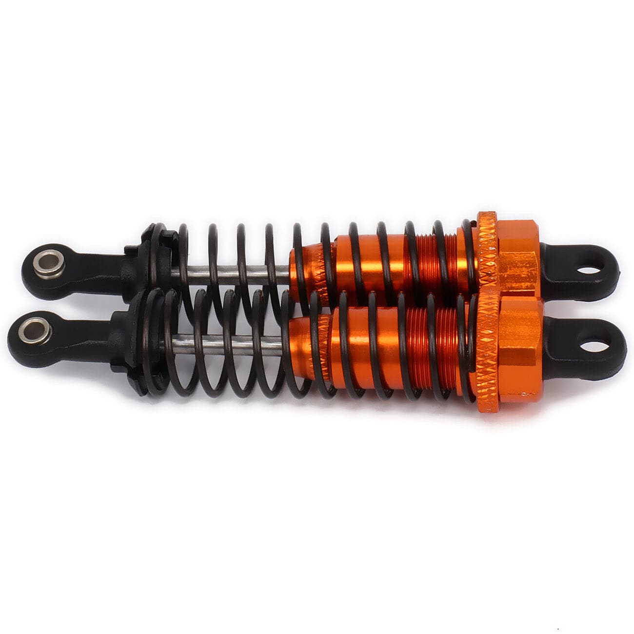 RCAWD UNIVERSAL RC UPGRADE PARTS Orange RCAWD 70mm Shock Absorber Damper Oil Adjustable 2PCS For Rc Car 1/16 Model Car