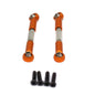 RCAWD UNIVERSAL RC UPGRADE PARTS Orange RCAWD Alloy Front/ Rear Servo Link for 1/18 Dromida BX MT SC 4.18 2PCS