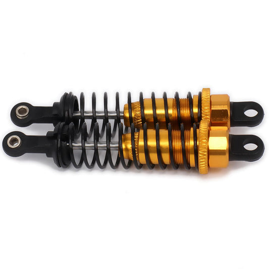 RCAWD UNIVERSAL RC UPGRADE PARTS Yellow RCAWD 70mm Shock Absorber Damper Oil Adjustable 2PCS For Rc Car 1/16 Model Car