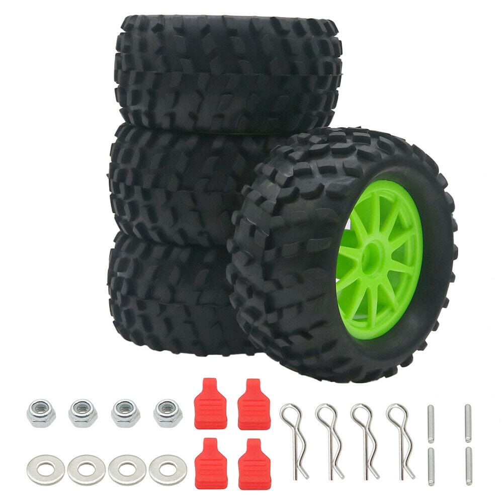 RCAWD Wheel Tire for rc hobby 1 - 14 Wltoys 144001 buggy - RCAWD