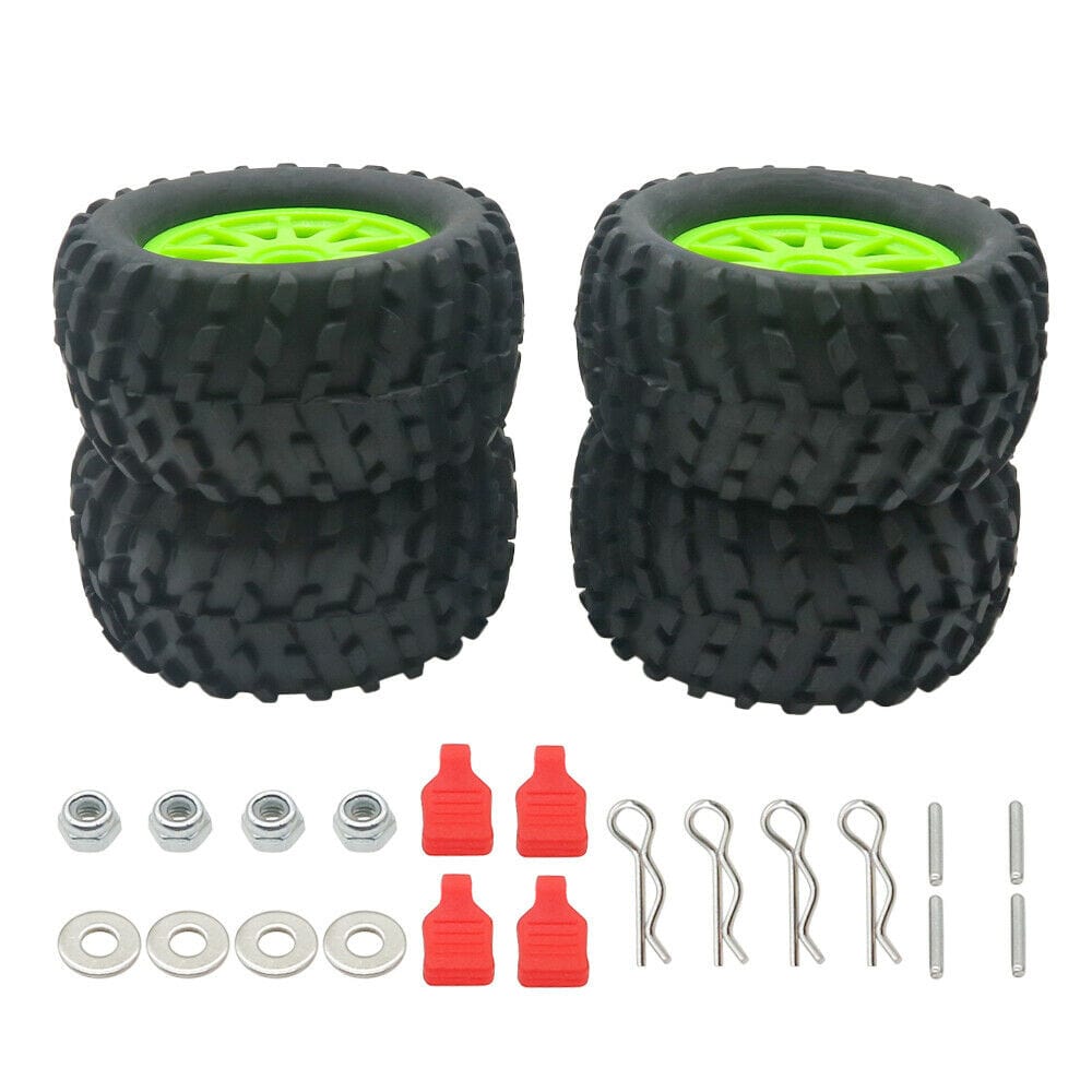 RCAWD Wheel Tire for rc hobby 1 - 14 Wltoys 144001 buggy - RCAWD