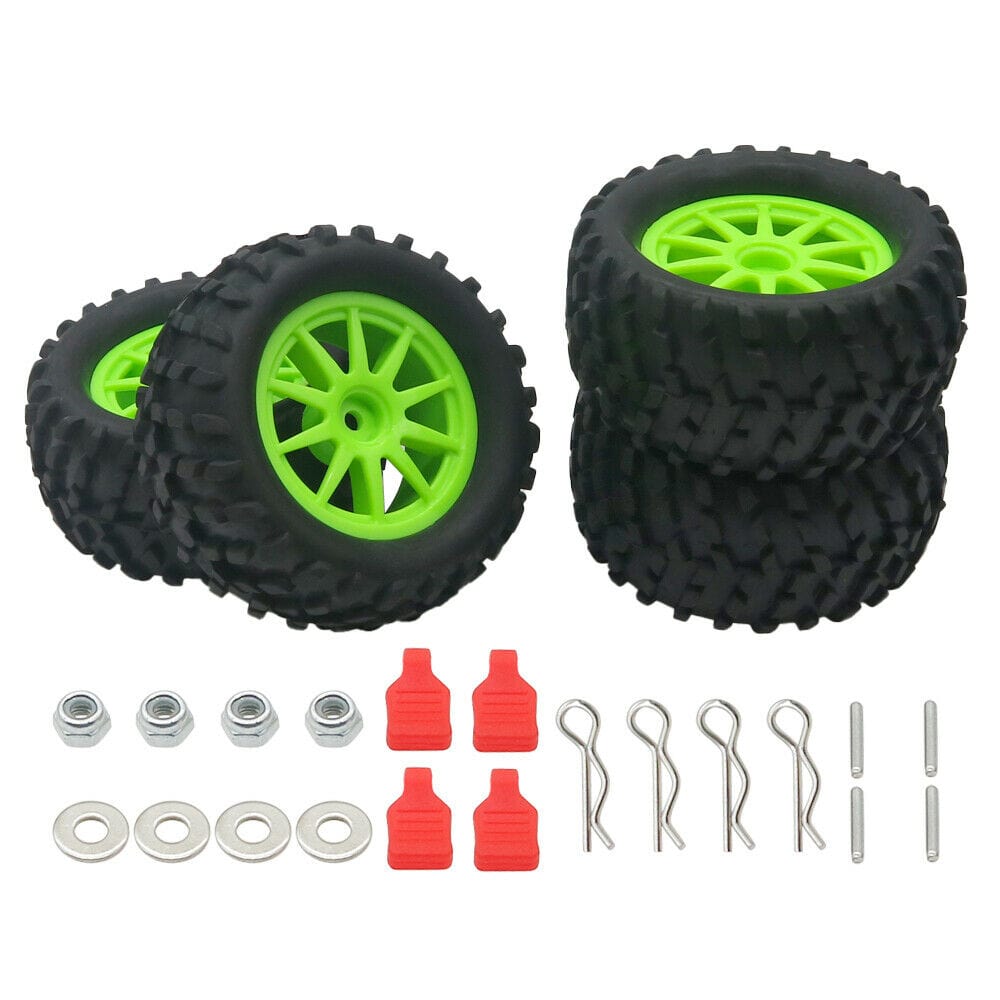 RCAWD Wheel Tire for rc hobby 1 - 14 Wltoys 144001 buggy - RCAWD