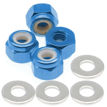 RCAWD Wltoys 144001 upgrades M3 3MM wheel tire lock nut - RCAWD