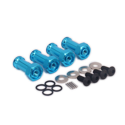 RCAWD WLTOYS A959 A969 A979 K929 Blue RCAWD Wltoys Upgrades 12mm Wheel Hex Hub 29mm Extension Adapter for RC 1/18 WLtoys A959 A969 K929