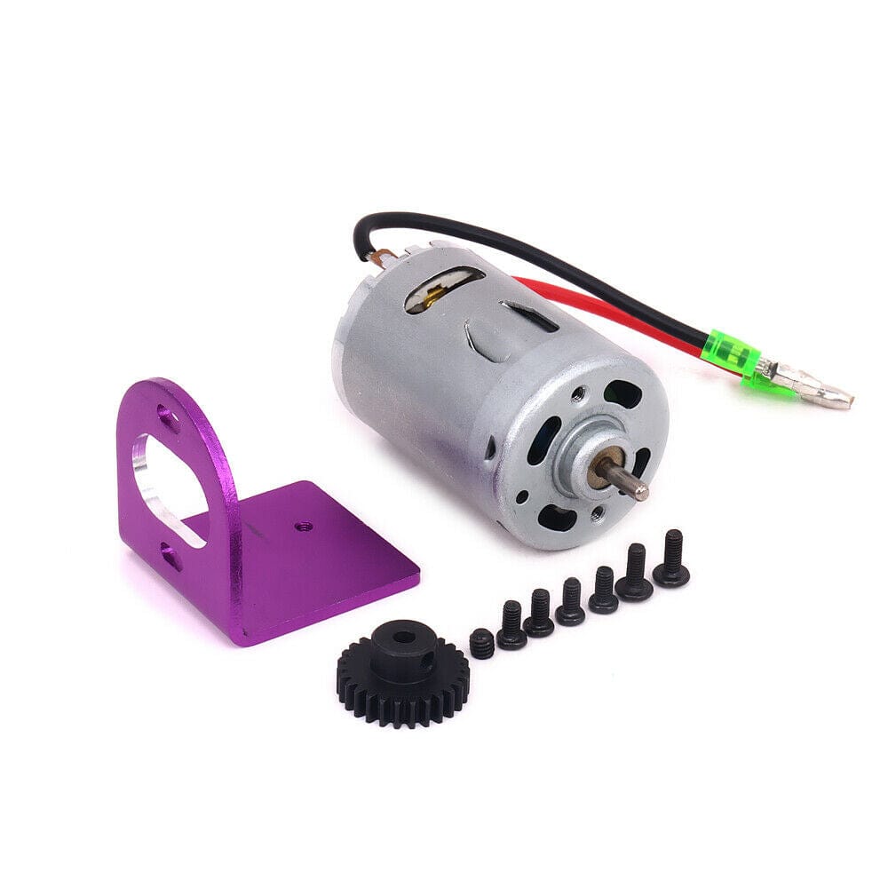 RCAWD WLTOYS A959 A969 A979 K929 Purple RCAWD Wltoys upgrade 540 motor with mount set for 1/18 Wltoys A959